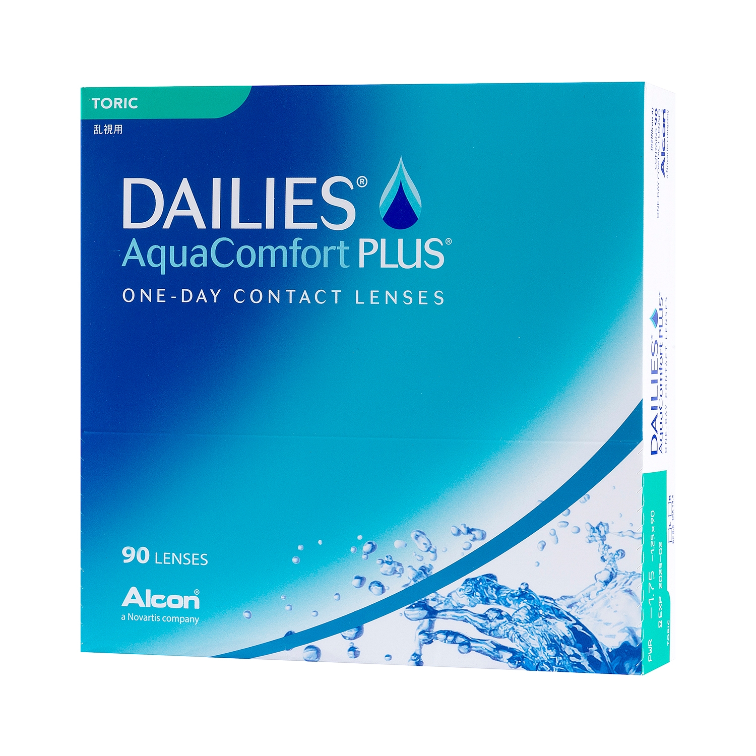 Dailies aqua comfort plus Toric 90